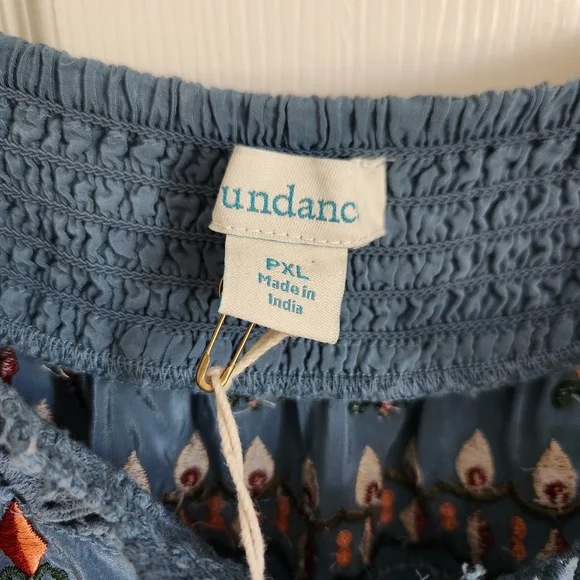 NWT Sundance Serenity Forever Embroidered Tank - Picture 7 of 11